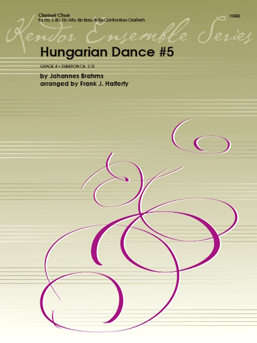 HUNGARIAN DANCE No.5 (score & parts)