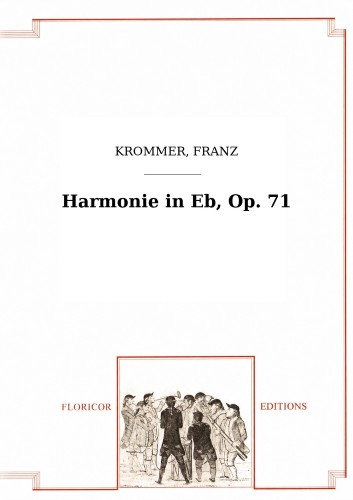 HARMONIE Op.71 in Eb major, 'La Chasse' (score & parts)