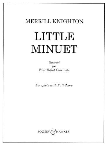 LITTLE MINUET (score & parts)