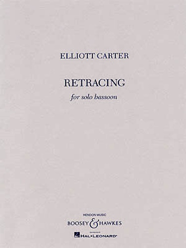 RETRACING from Asko Concerto Sheet Music | Carter, Elliott...