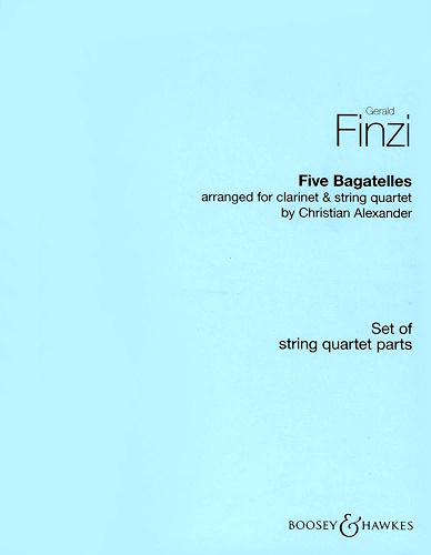 FIVE BAGATELLES Op.23 (string parts)
