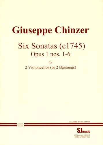 SIX SONATAS Op.1 (playing score)