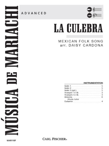 LA CULEBRA (score)