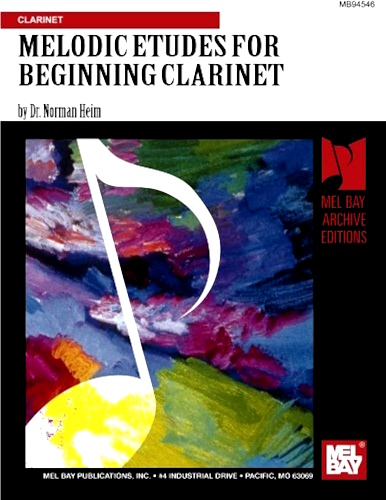 MELODIC ETUDES FOR BEGINNING CLARINET Level 1