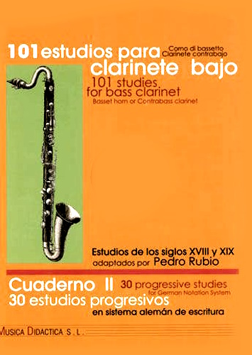 STUDIES FOR BASS CLARINET Volume 2