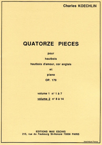 14 PIECES Op.179 Volume 2