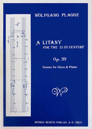 A LITANY FOR THE 21st CENTURY Op.39