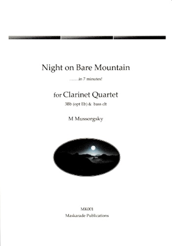 NIGHT ON A BARE MOUNTAIN (score & parts)