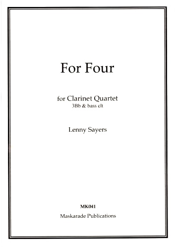 FOR FOUR (score & parts)