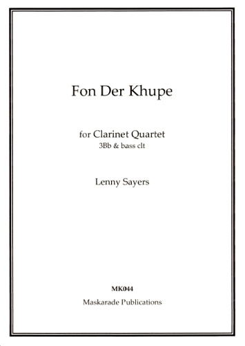 FON DER KHUPE (score & parts)