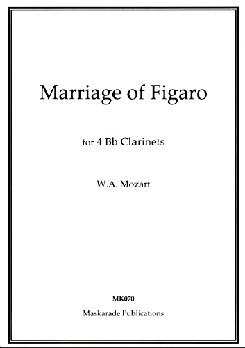 THE MARRIAGE OF FIGARO (score & parts)