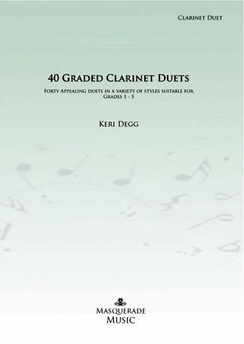 40 GRADED CLARINET DUETS