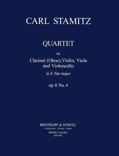 QUARTET in Eb major Op.8 No.4 (set of parts)