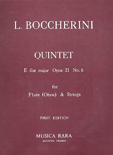 QUINTET IN Eb MAJOR Op.21/6 (set of parts)