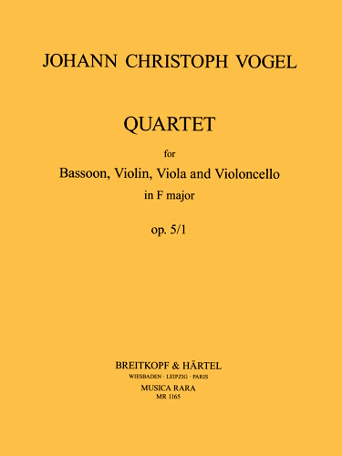 QUARTET IN F MAJOR Op.5/1 (score & parts)