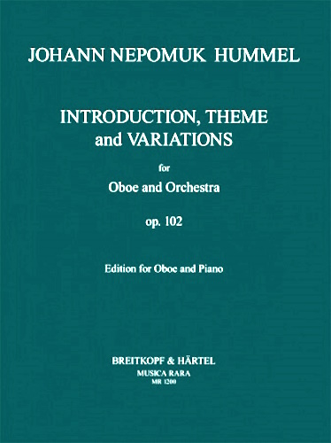 INTRODUCTION, THEME AND VARIATIONS Op.102