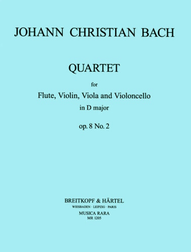 QUARTET IN D MAJOR Op.8 No.2 (set of parts)
