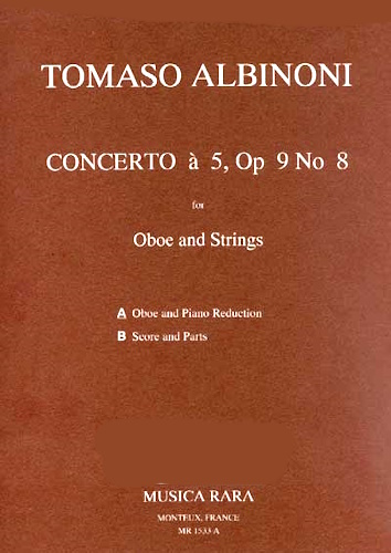 CONCERTO a 5, Op.9 No.8 in G minor