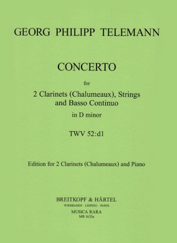 CONCERTO in D minor TWV 52:d1