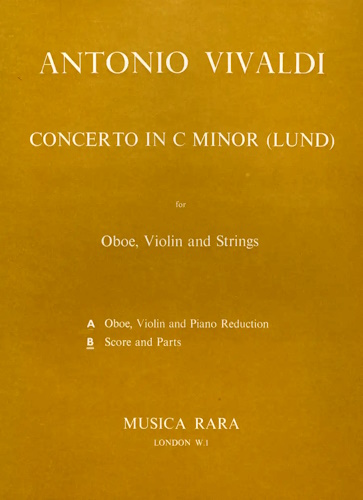 CONCERTO IN C MINOR (score & parts)