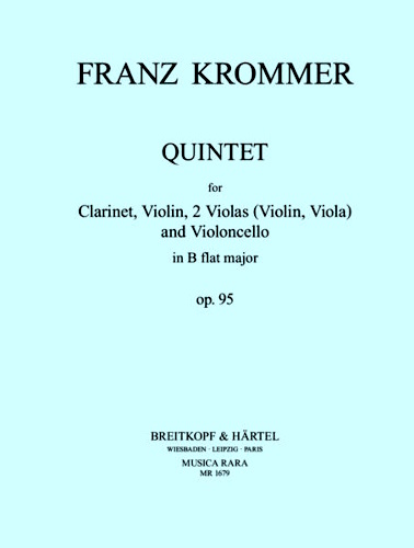 QUINTET in Bb major Op.95 (set of parts)