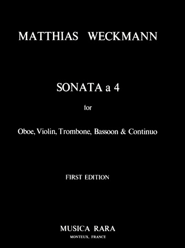 SONATA A 4 IN D (score & parts)