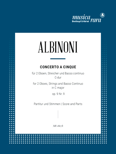 CONCERTO A CINQUE in C major, Op.9 No.9