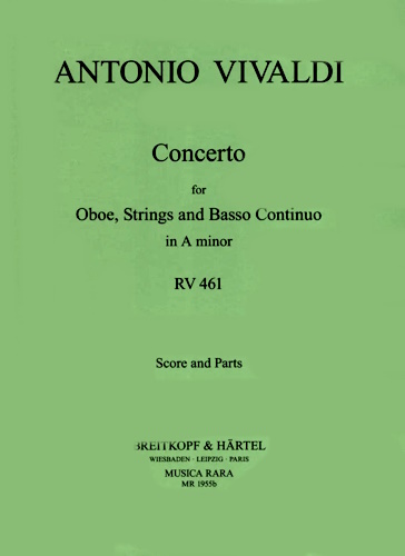 CONCERTO in A minor RV461 (score & parts)