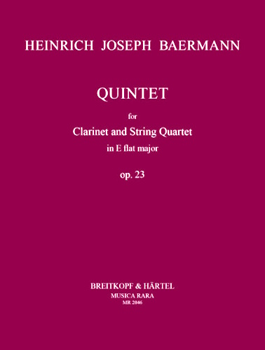 QUINTET No.3 in Eb major Op.23 (set of parts)