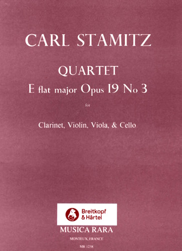 QUARTET in Eb major Op.19 No.1 (set of parts)