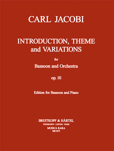 INTRODUCTION, THEME AND VARIATIONS Op.10