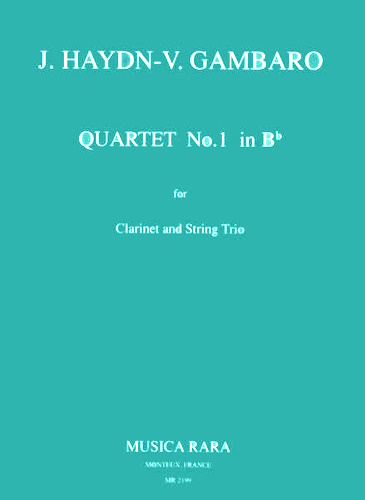 QUARTET No.1 in Bb major (set of parts)