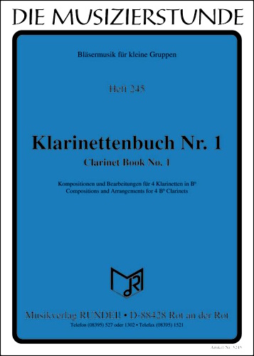 CLARINET BOOK Book No.1 (score & parts)