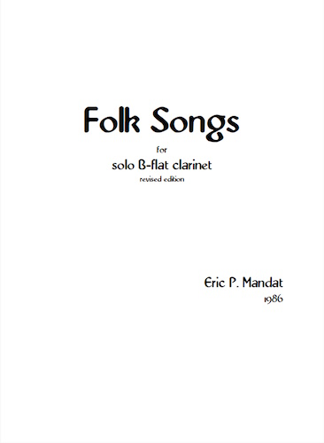 FOLK SONGS