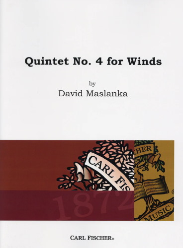 QUINTET FOR WINDS No.4 (set of parts)
