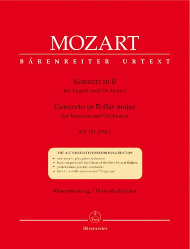 BASSOON CONCERTO in Bb major K191