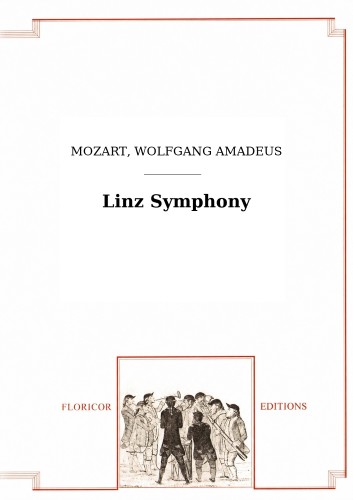 LINZ SYMPHONY K425 in Bb major (score & parts)
