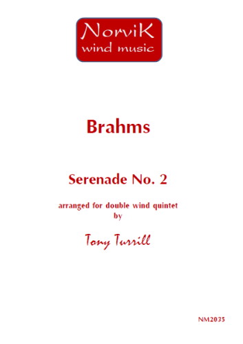 SERENADE No.2 (score & parts)