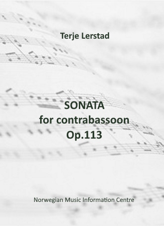 SONATA for Contrabassoon Op.113