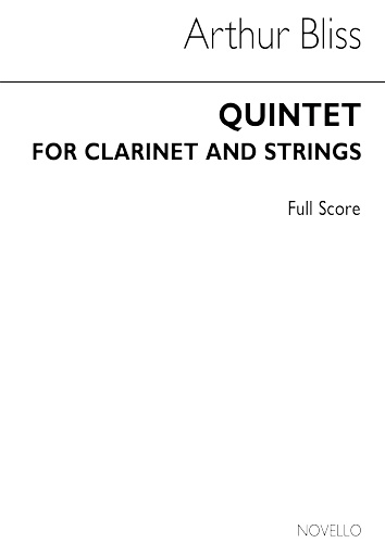QUINTET for Clarinet & Strings (score)
