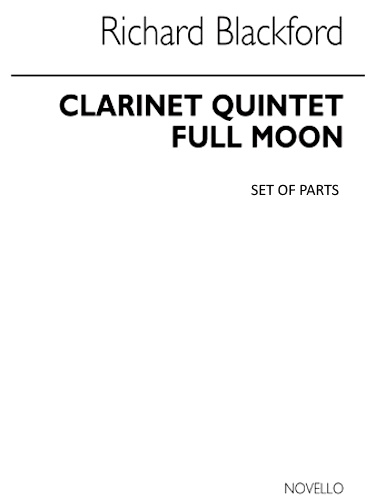 CLARINET QUINTET Full Moon (set of parts)