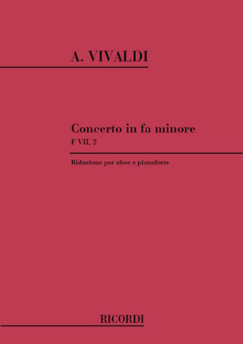 CONCERTO in F minor FVII/2 PV306 RV455 Op.39 No.6 (In Fact F MAJOR)