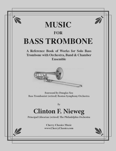 MUSIC FOR BASS TROMBONE