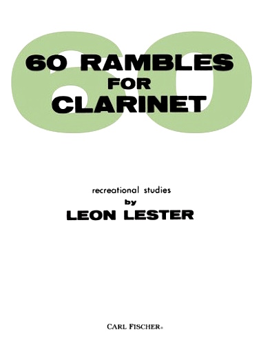 60 RAMBLES FOR CLARINET