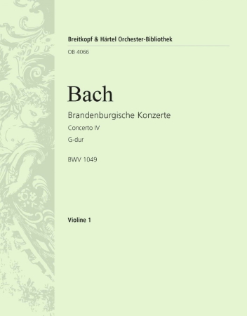 BRANDENBURG CONCERTO No.4 1st violin part