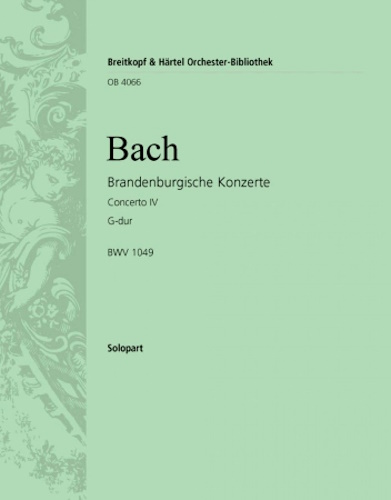 BRANDENBURG CONCERTO No.4 1st solo flute part