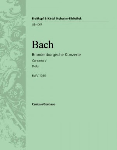 BRANDENBURG CONCERTO No.5 cembalo concertato part
