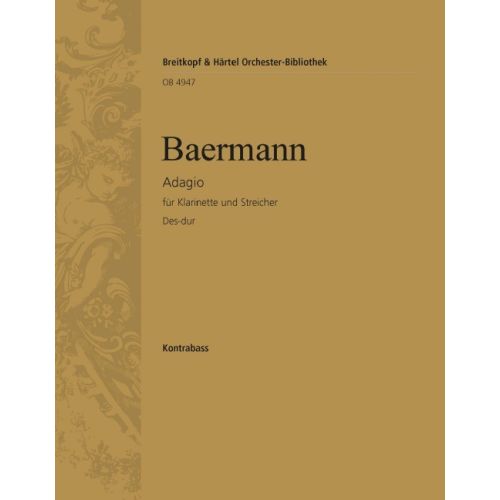 ADAGIO Double Bass part