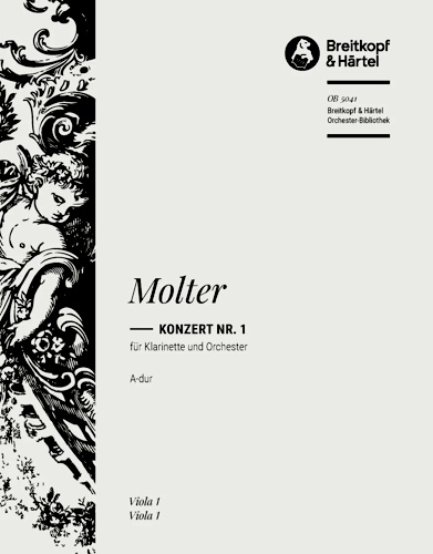 CLARINET CONCERTO No.1 IN A MAJOR Viola