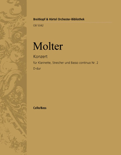 CLARINET CONCERTO No.1 IN A MAJOR Basso (cello/double bass)